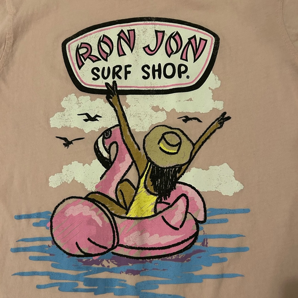 Pink Ron Jons shirt